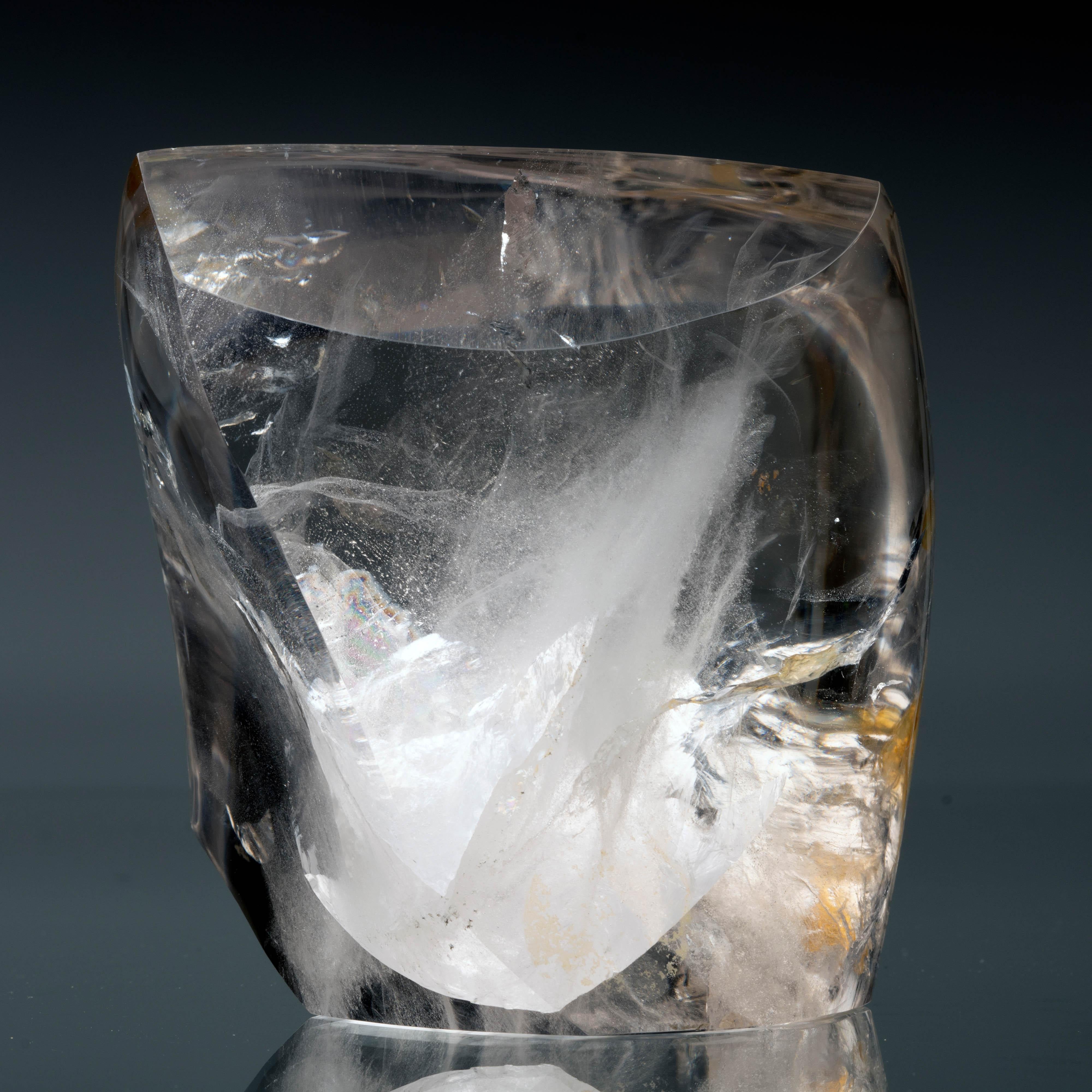 Genuine Hand-Polished Clear Quartz Freeform // 4.04 Lb 2