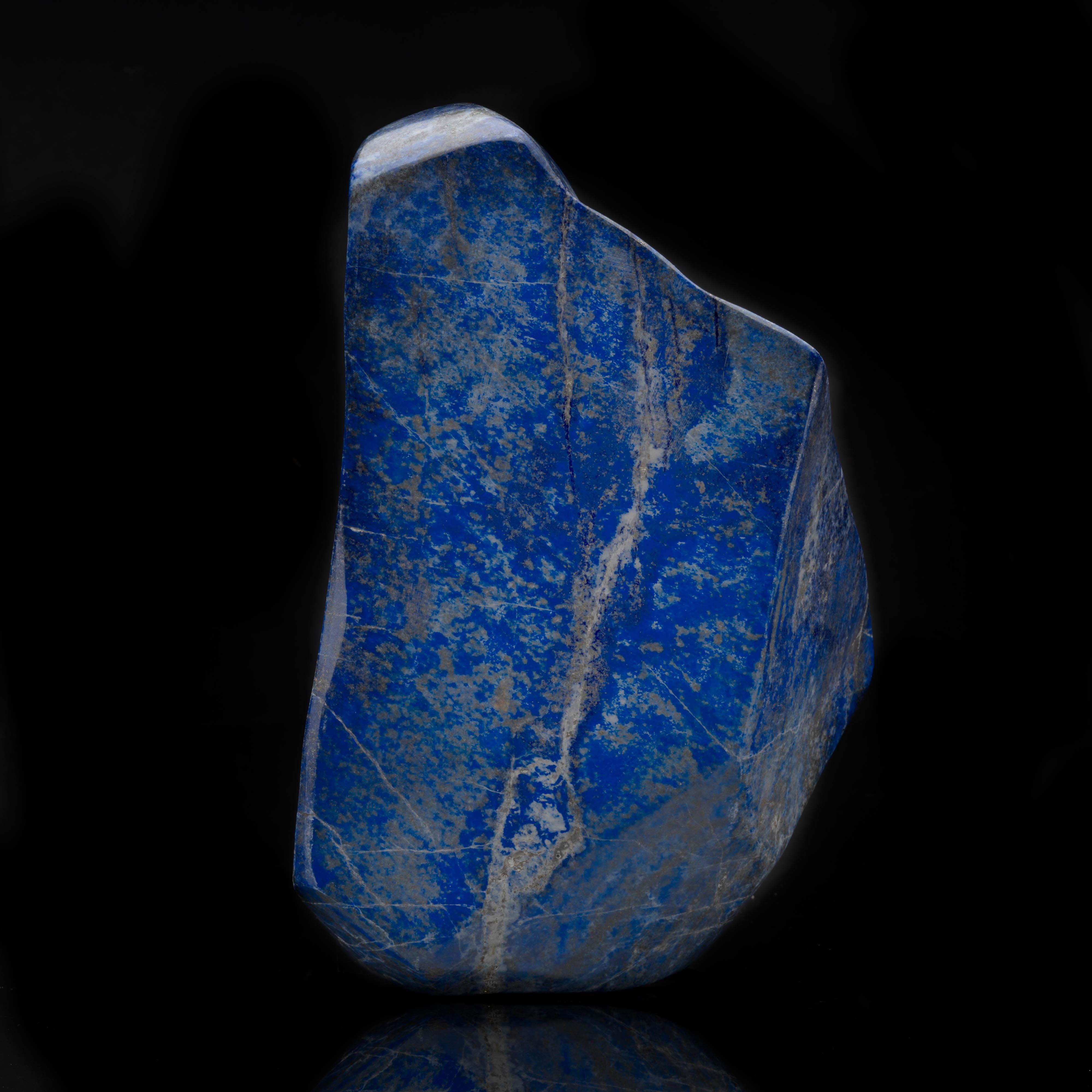 Genuine Hand-Polished Lapis Lazuli Freeform // 5.28 Lb In New Condition In New York, NY