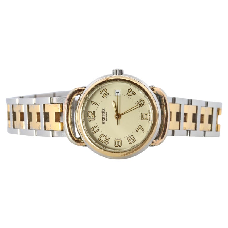Genuine HERMES PULLMAN Stainless Steel 25mm Round Clipper  display picture 1