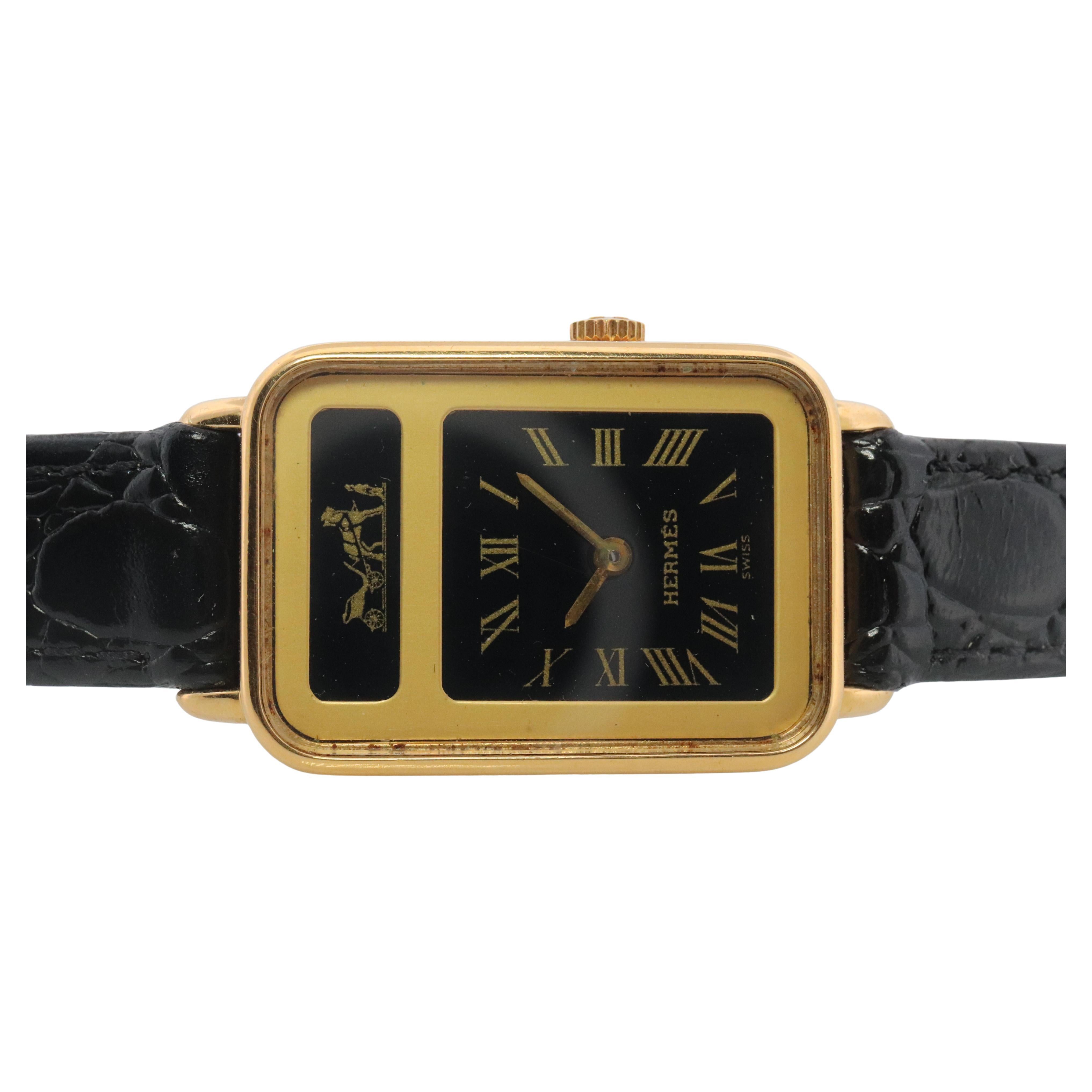 Genuine HERMES Tank. Ladies Hermes Ladies Watch.