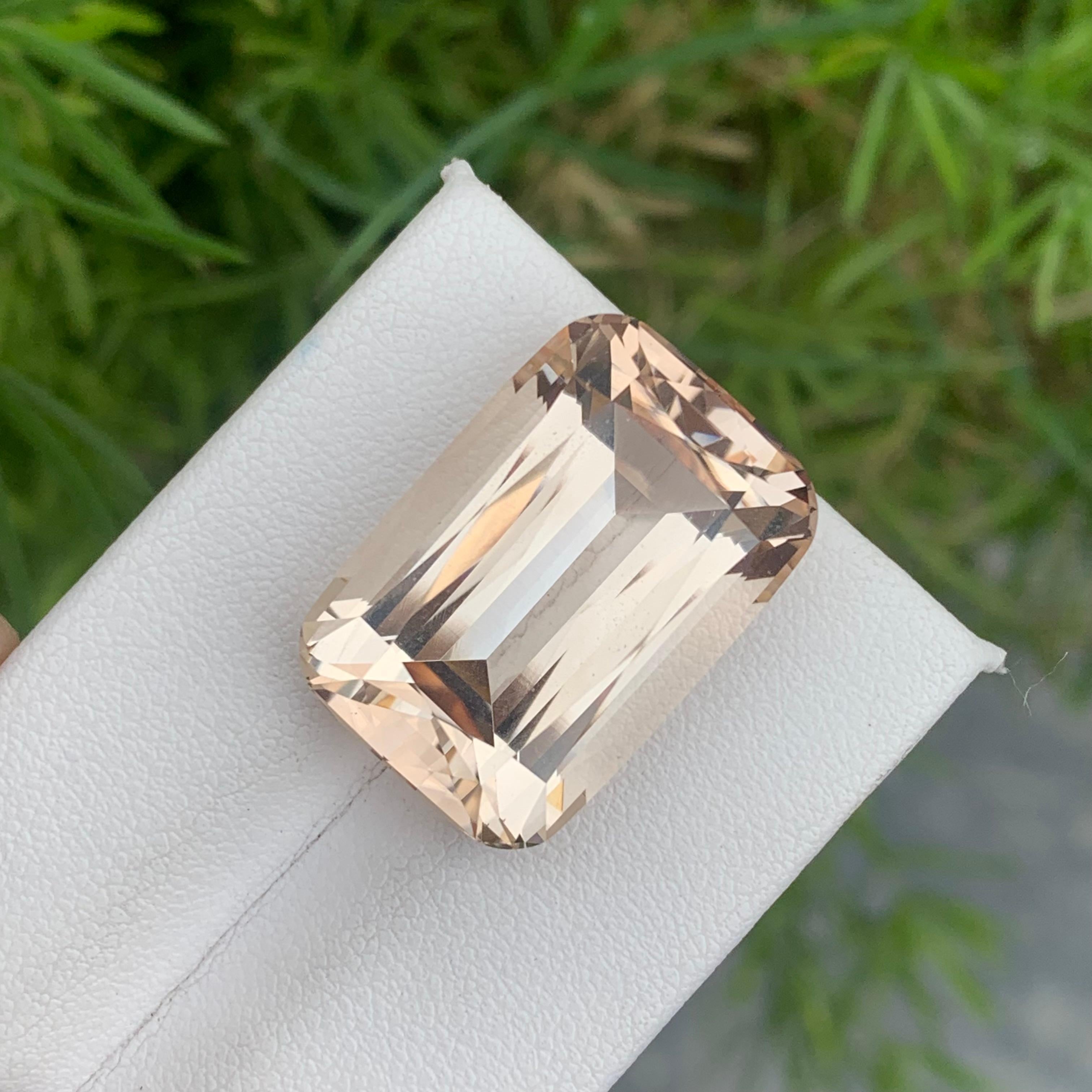 Genuine Huge 35.95 Carat Natural Loose Golden Topaz with Imperial Shade For Sale 4