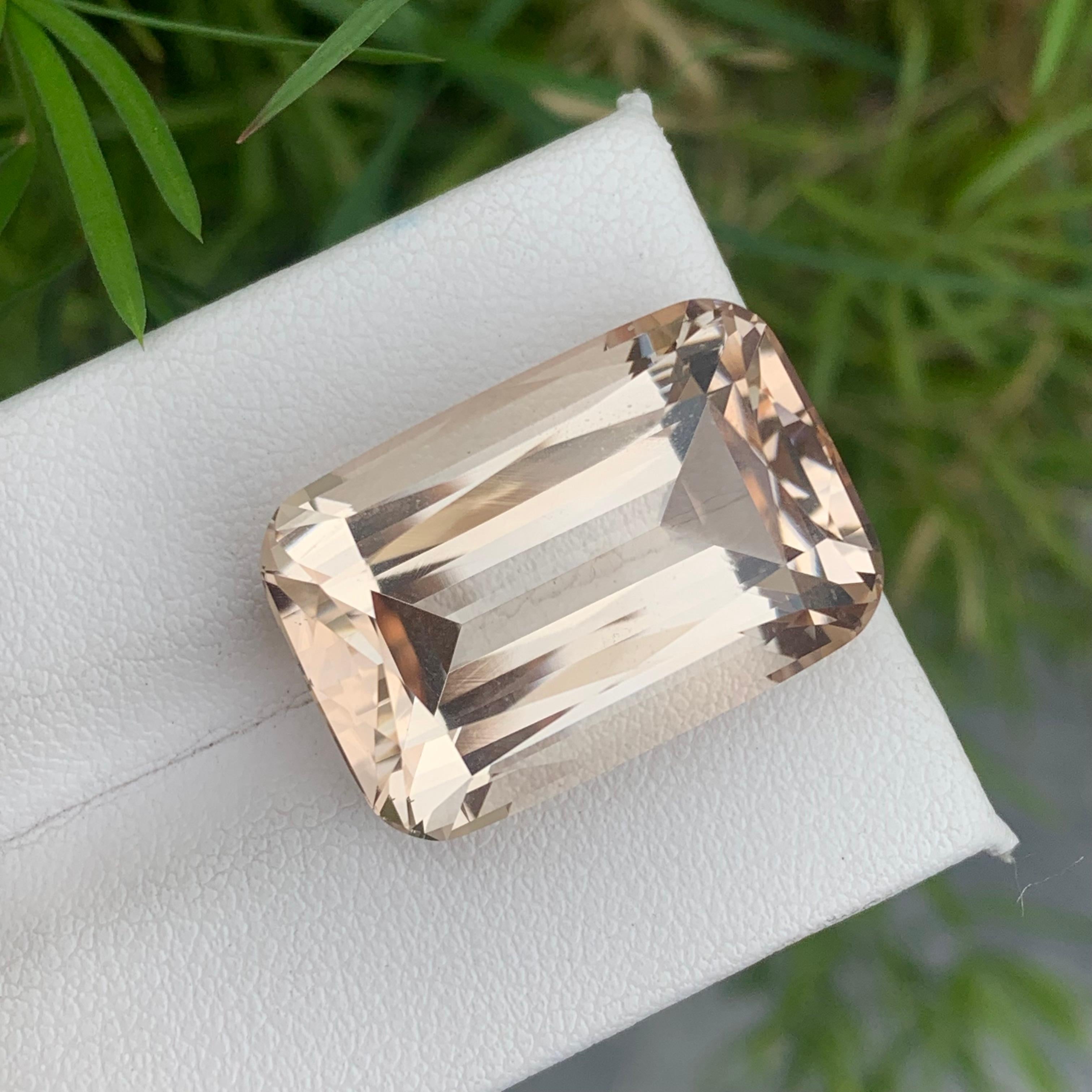 Genuine Huge 35.95 Carat Natural Loose Golden Topaz with Imperial Shade For Sale 6