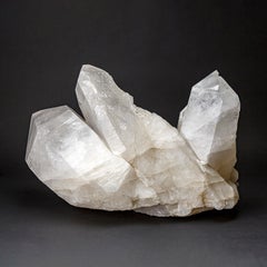 Genuine große Cluster-punkte aus klarem Quarzkristall aus Brasilien (84 lbs)