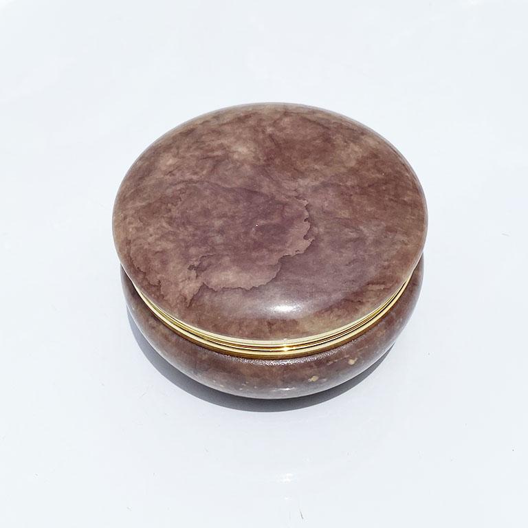 italian alabaster trinket box