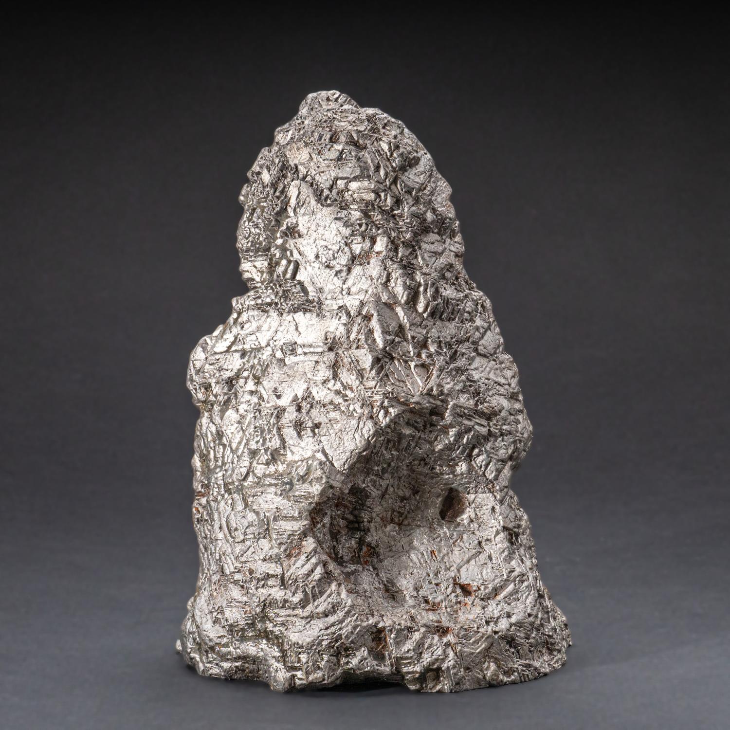 Scandinavian Genuine Large Muonionalusta Meteorite Slice (12 lbs) For Sale