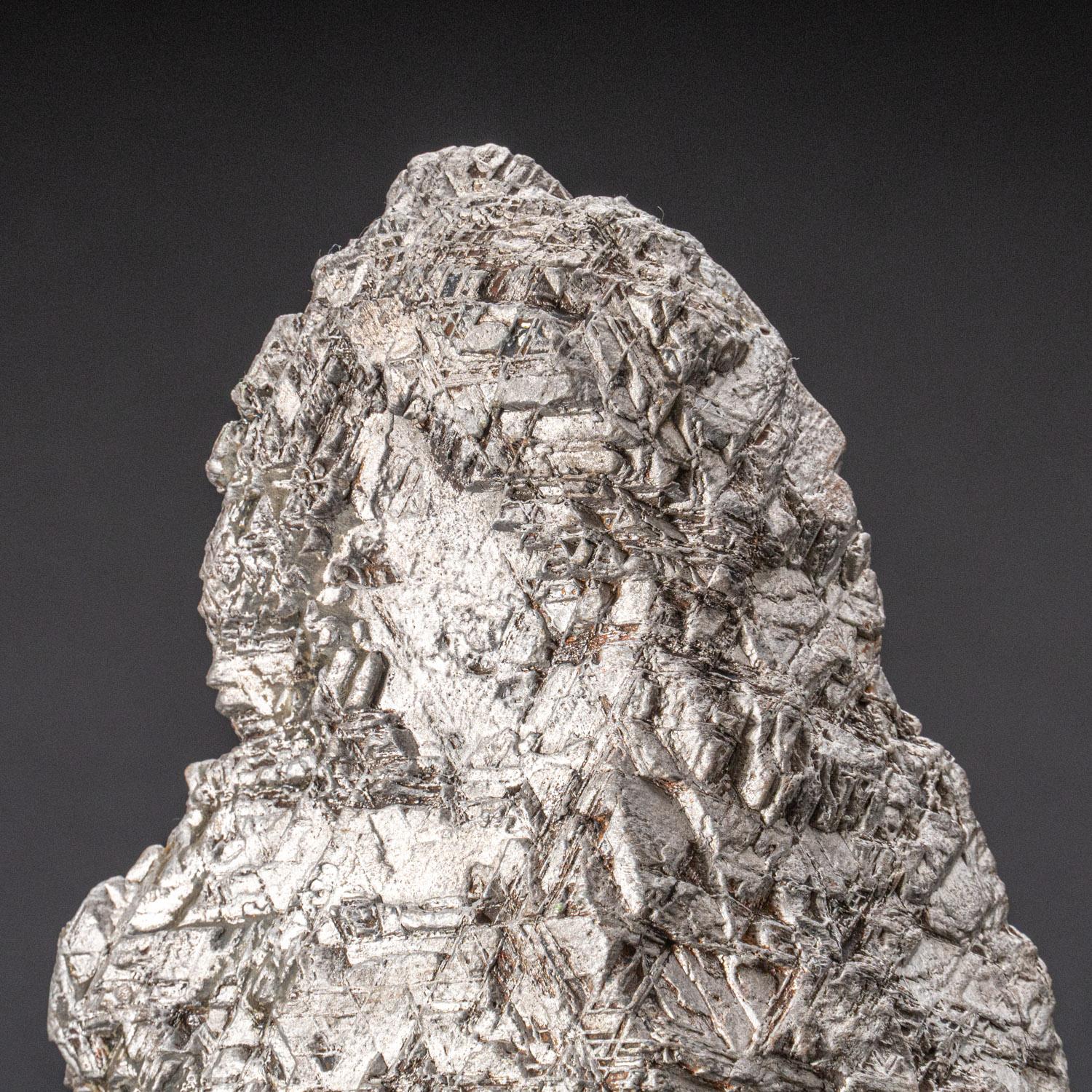 Rock Crystal Genuine Large Muonionalusta Meteorite Slice (12 lbs) For Sale