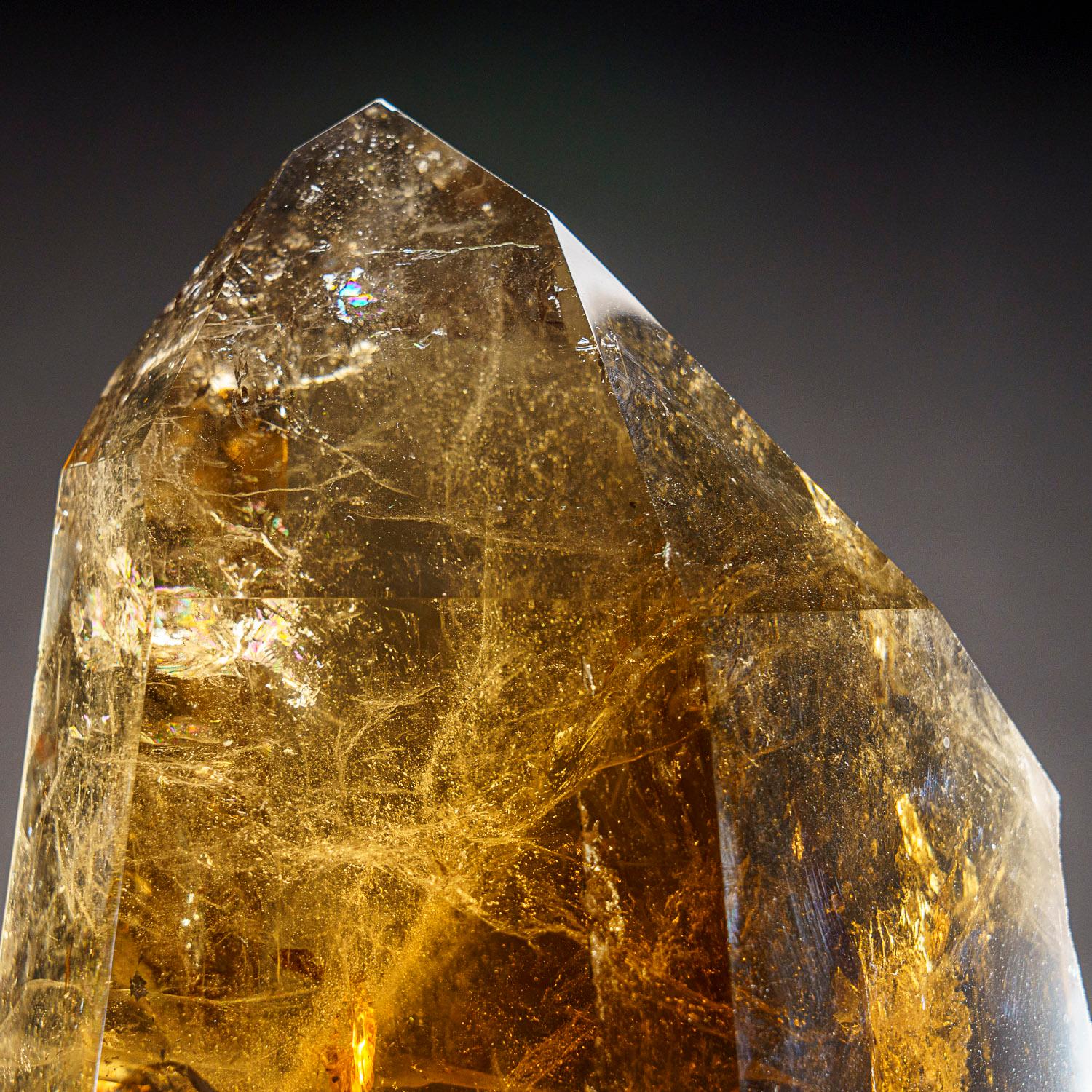 Other Genuine Large Smoky Quartz Crystal Point From Brazil (12.5 lbs) For Sale