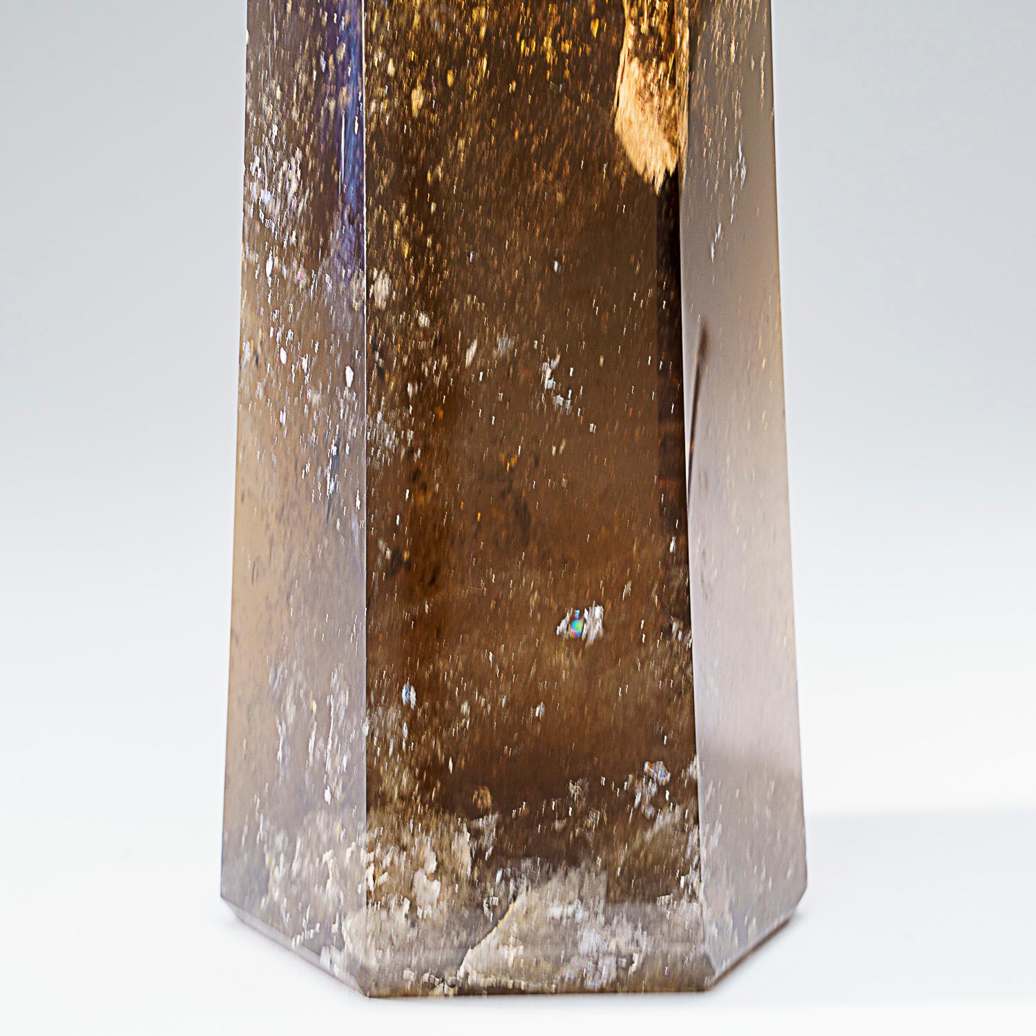 Other Genuine Large Smoky Quartz Crystal Point From Brazil (9.5 lbs) For Sale