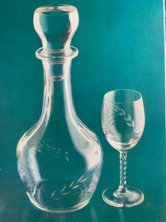 Genuine Lead Cristal D'Arques Porto Sherry French Glasses Set