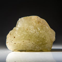 Genuine Libyan Desert Glass Tektite in Display Box  (89.1 grams)