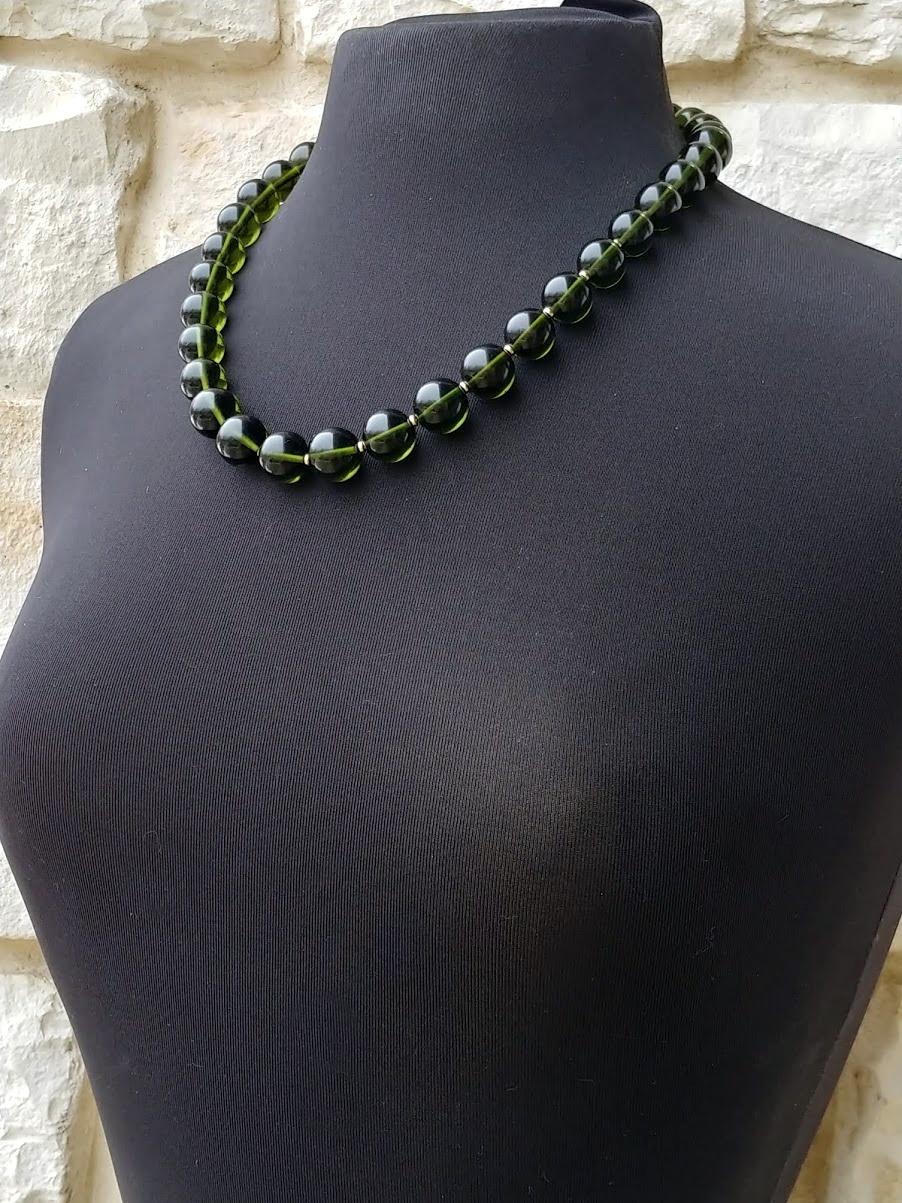 Genuine Moldavite Necklace 3