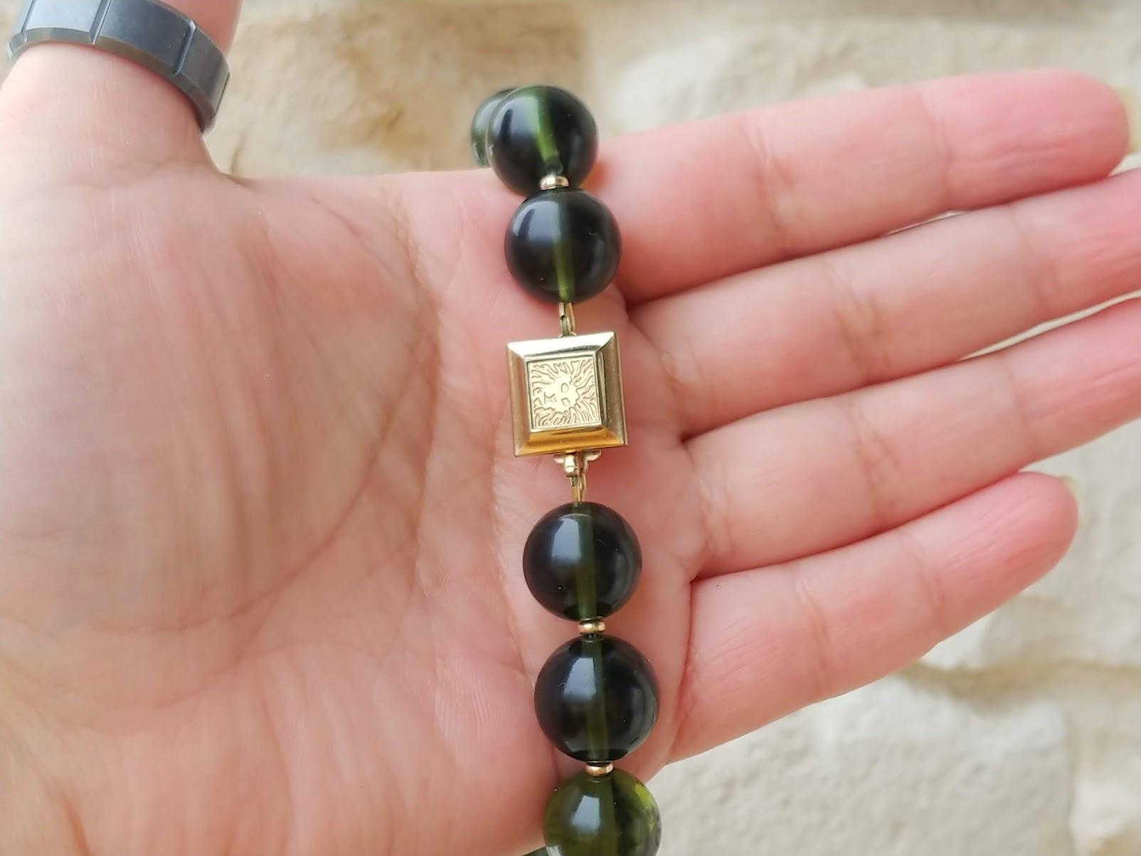 Genuine Moldavite Necklace 4
