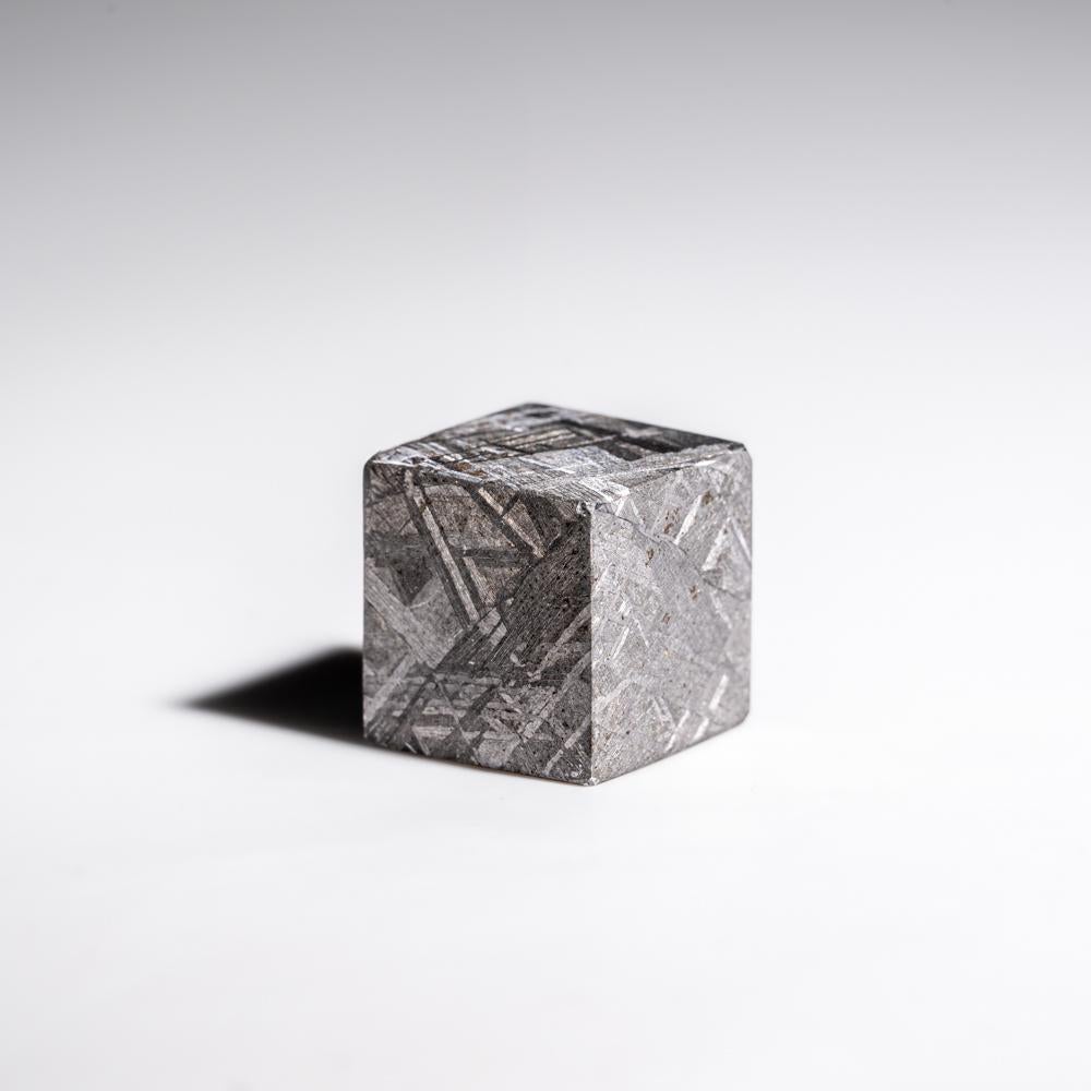 Swedish Genuine Muonionalusta Meteorite Cube (36.6 grams) For Sale