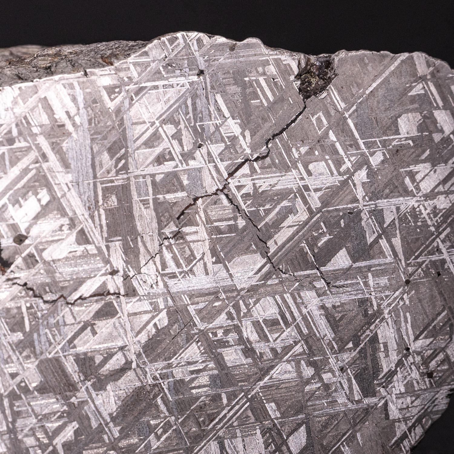 Contemporary Genuine Muonionalusta Meteorite Slab (7.5 lbs) For Sale