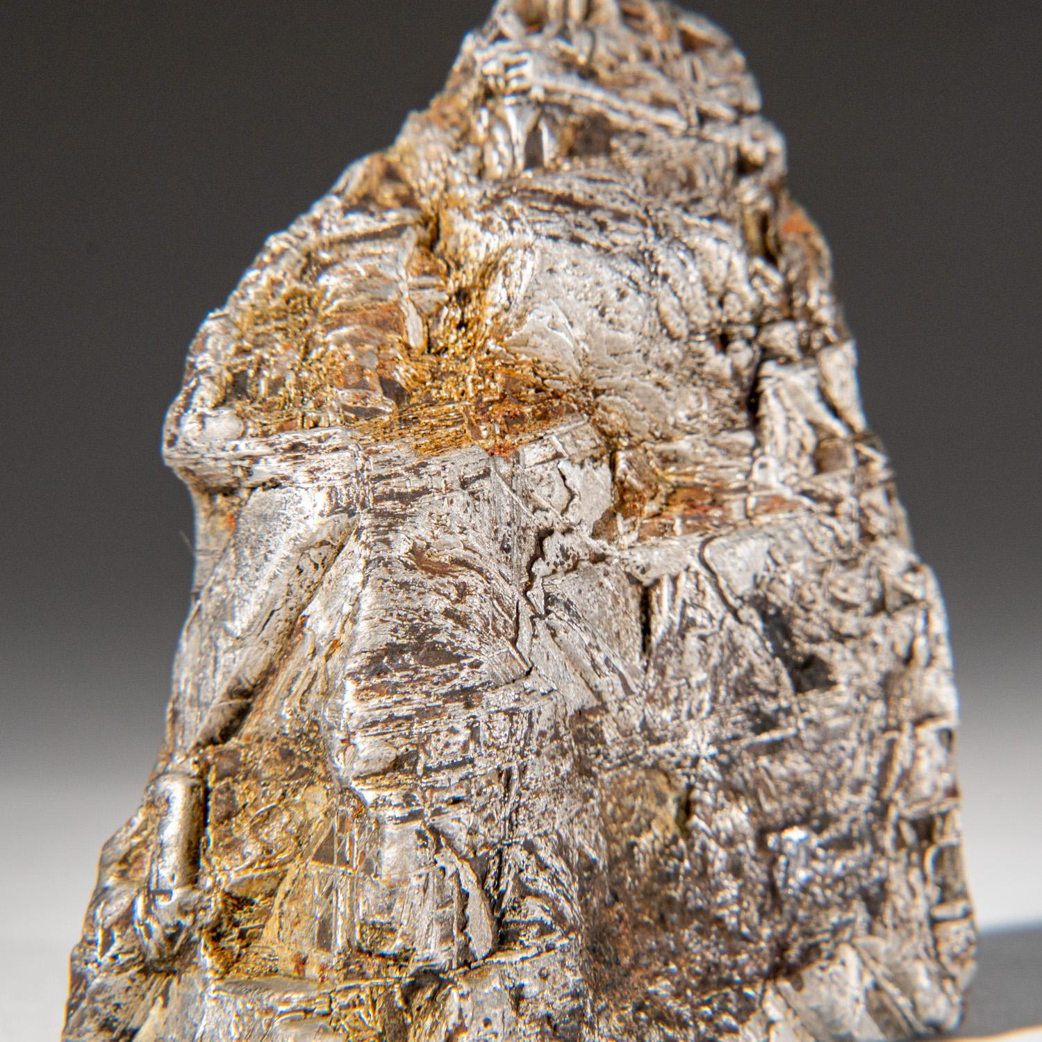 Contemporary Genuine Muonionalusta Meteorite Slice (1.15 lbs) For Sale