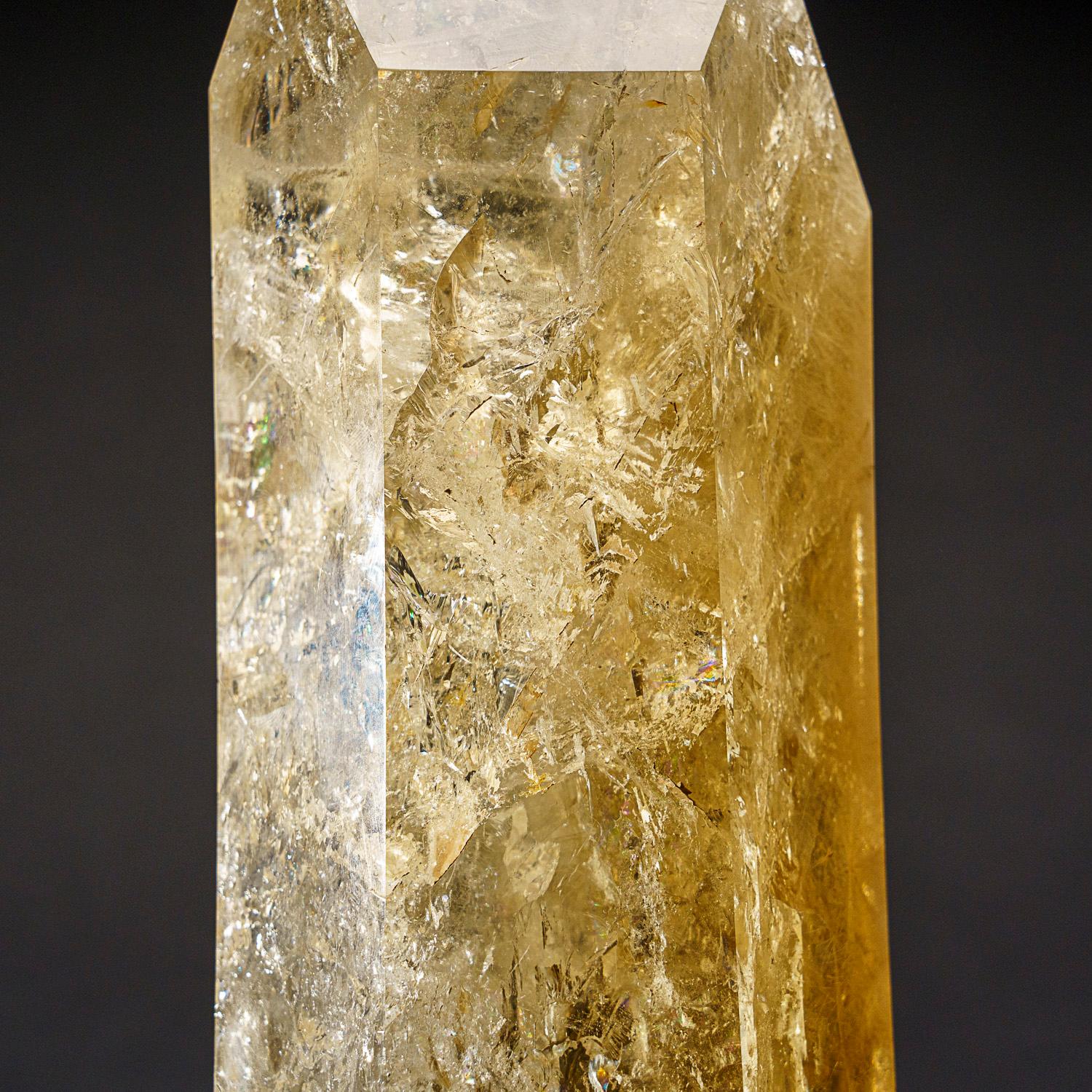 Other Genuine Museum Quality Citrine Crystal Point from Brazil (10 lbs) For Sale