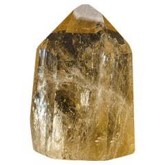 Genuine Museum Quality Citrine Crystal Point from Brazil (8 lbs)