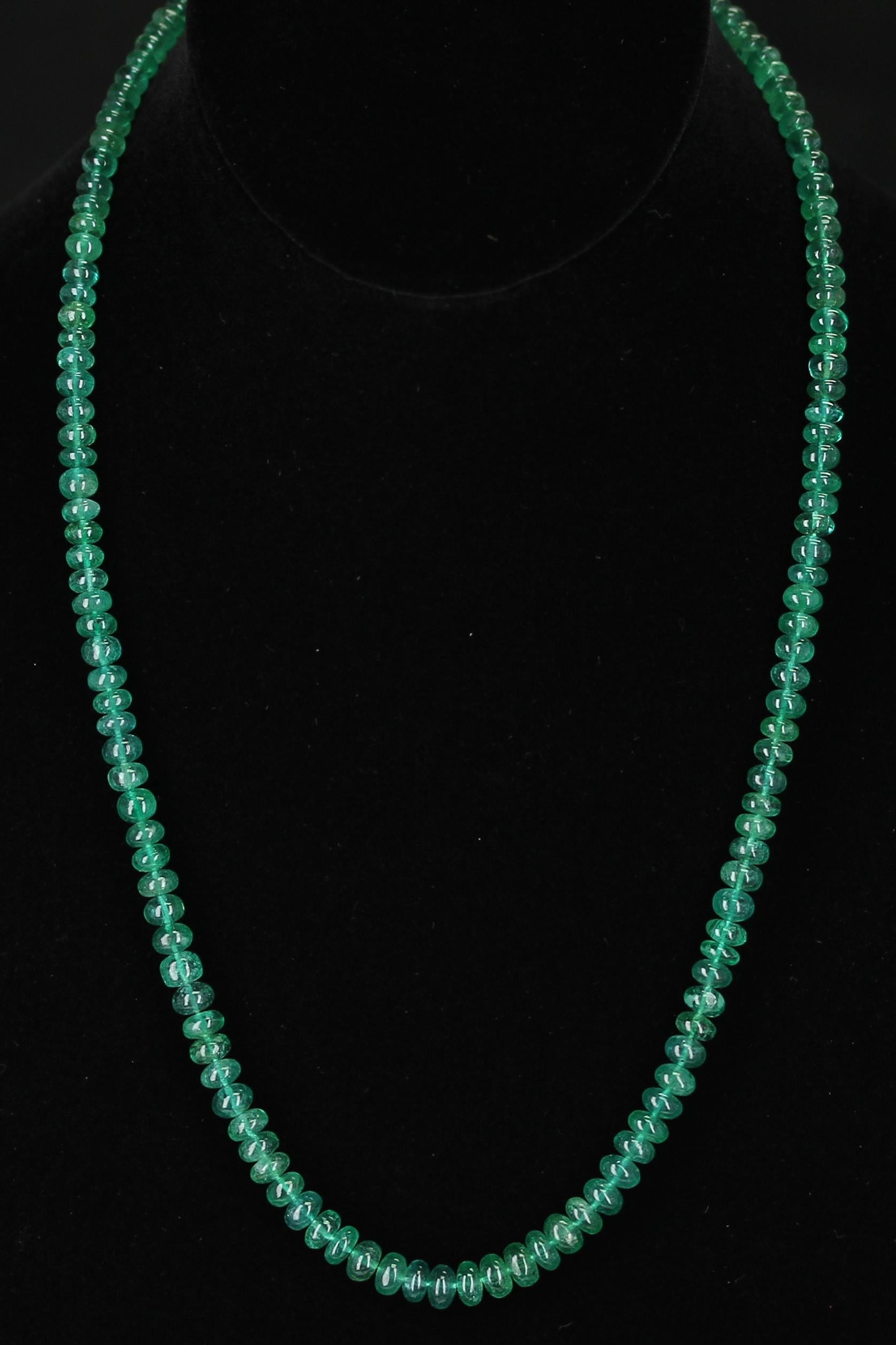 natural emerald beads