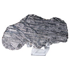 Genuine Natural Seymchan Meteorite Slice from Russia