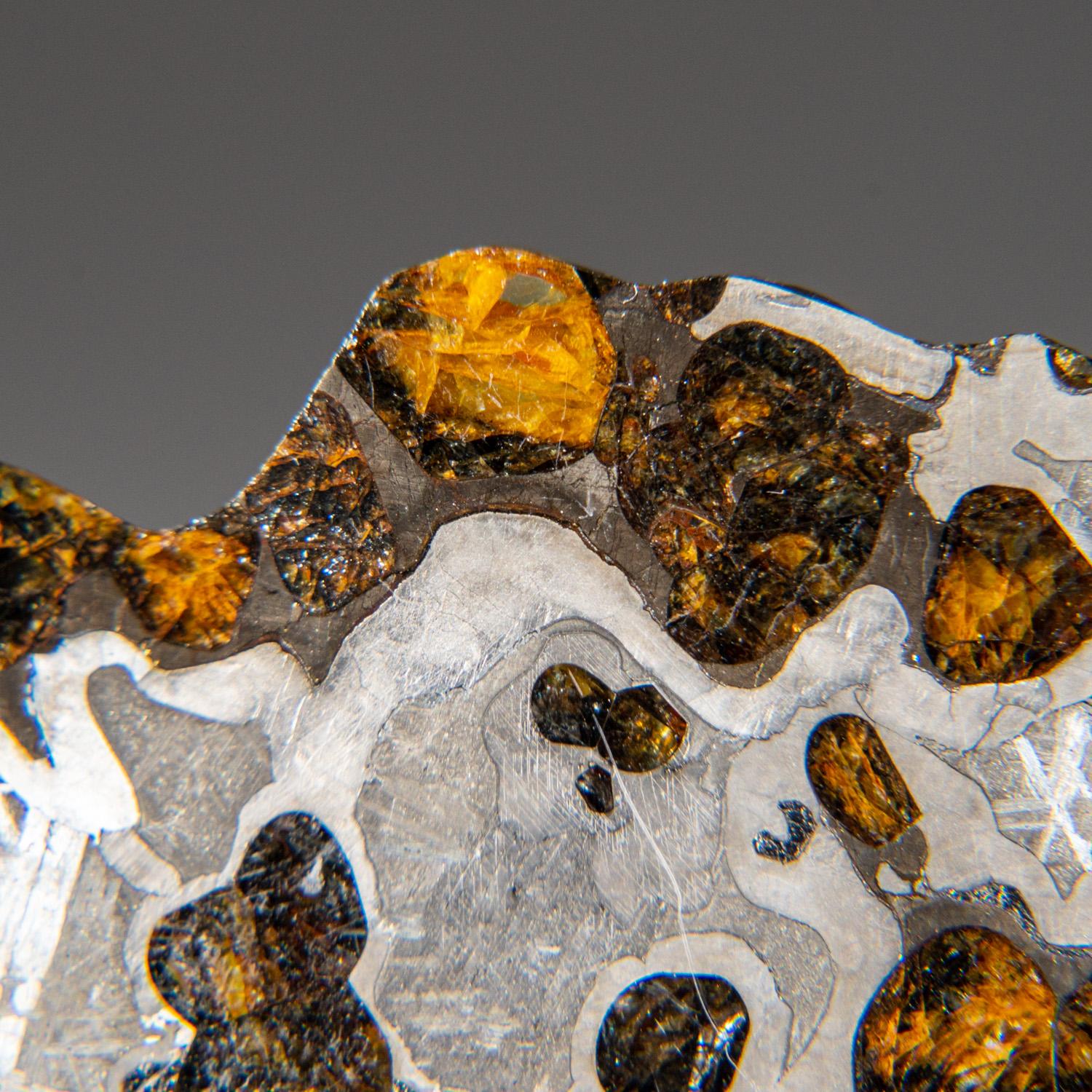 Brenham is a pallasite meteorite found near Haviland, a small town in Kiowa County, Kansas, United States. Pallasites are a type of stony–iron meteorite that when cut and polished show yellowish olivine crystals. The Brenham meteorite is associated