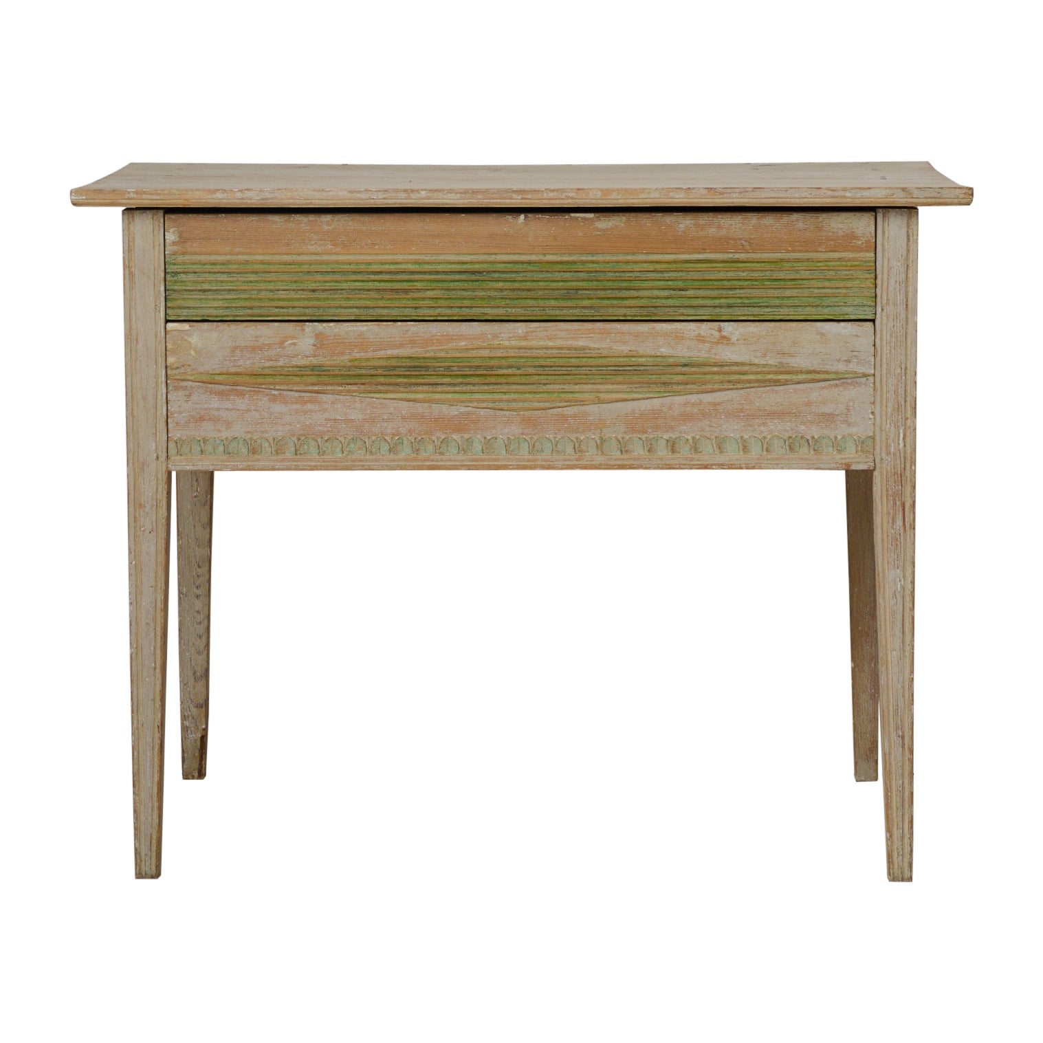 Genuine Northern Swedish Antique Country House Table from the Gustavian Period For Sale