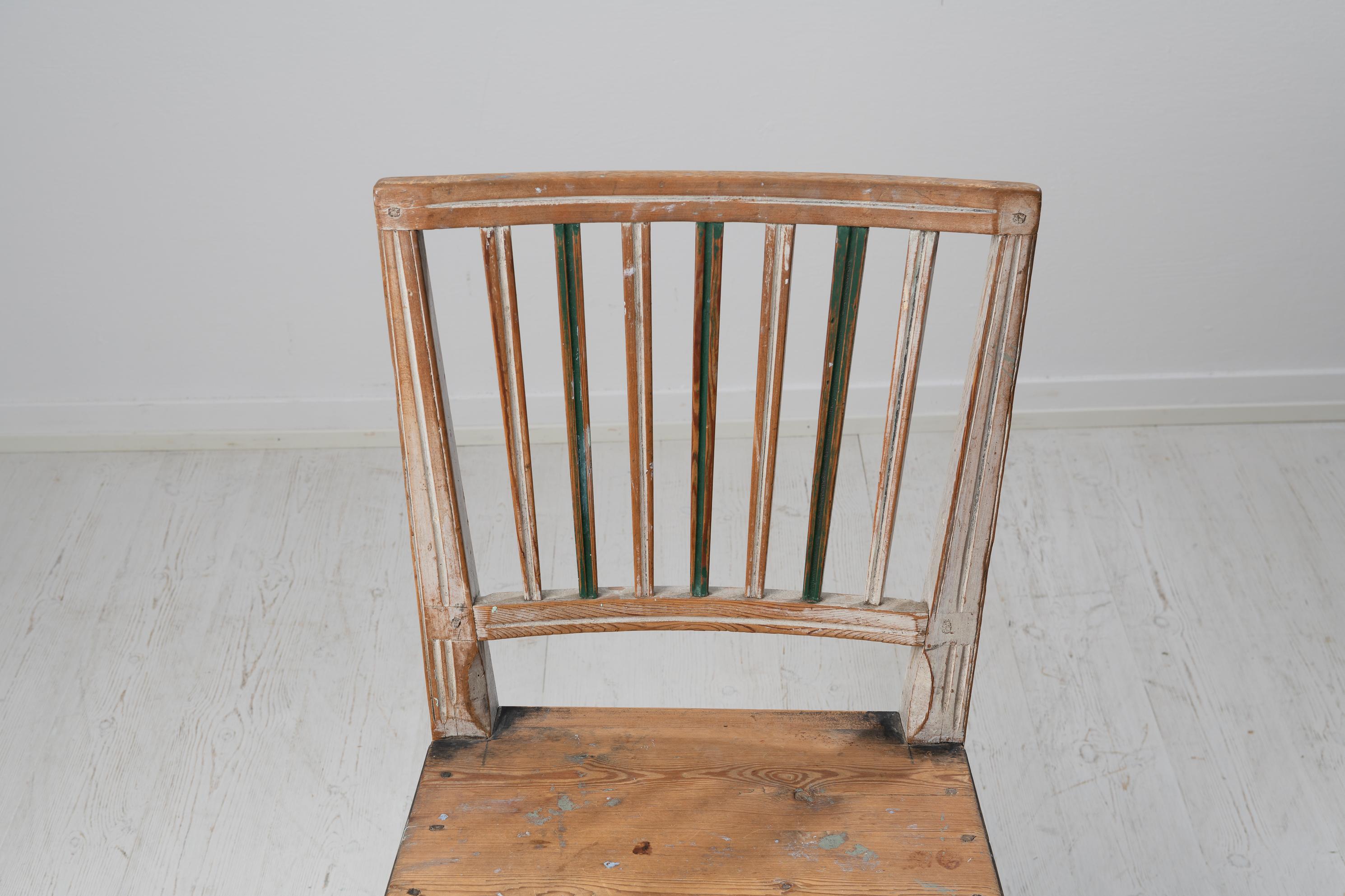 Pine Genuine Northern Swedish Gustavian Country Chair