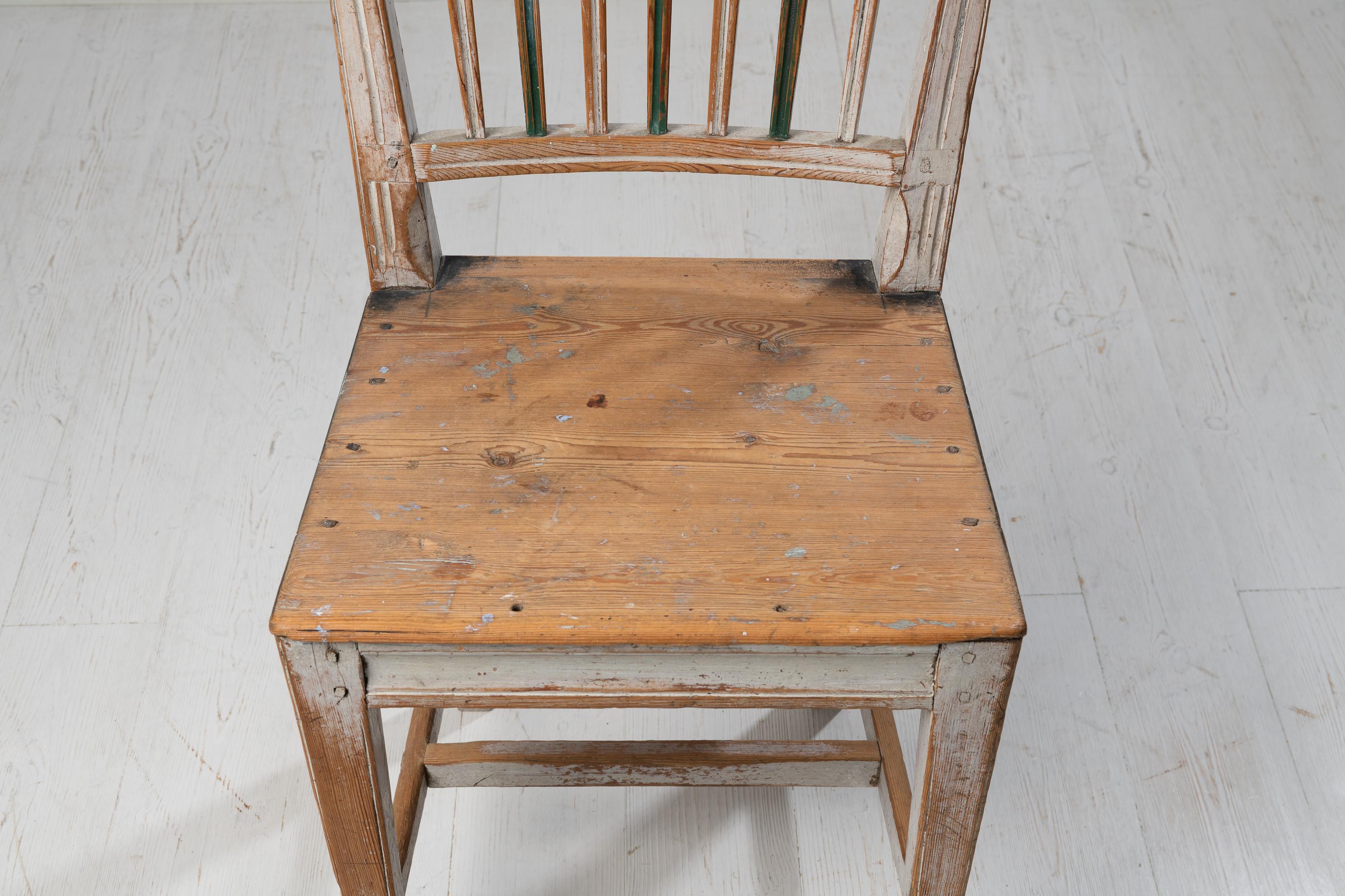 Genuine Northern Swedish Gustavian Country Chair 1