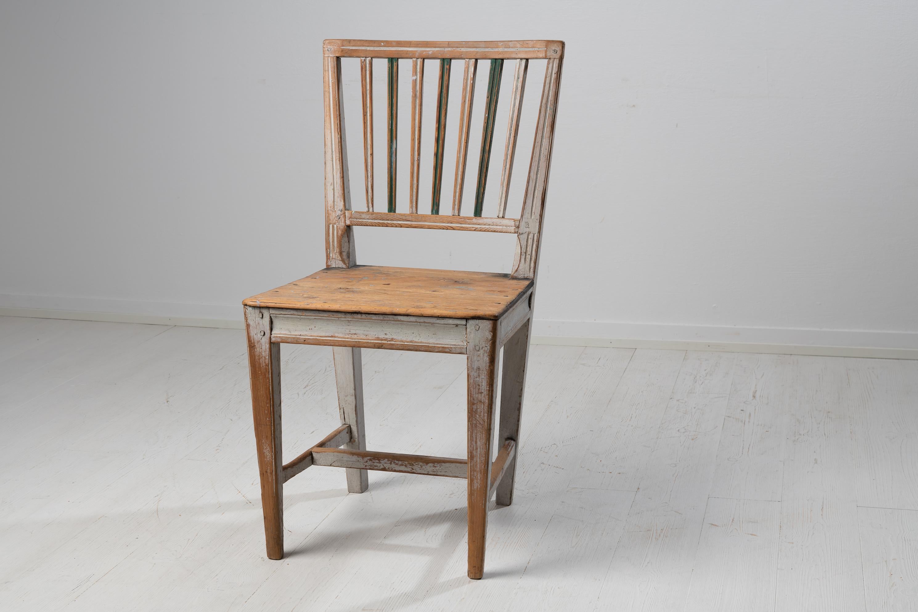 Genuine Northern Swedish Gustavian Country Chair 2