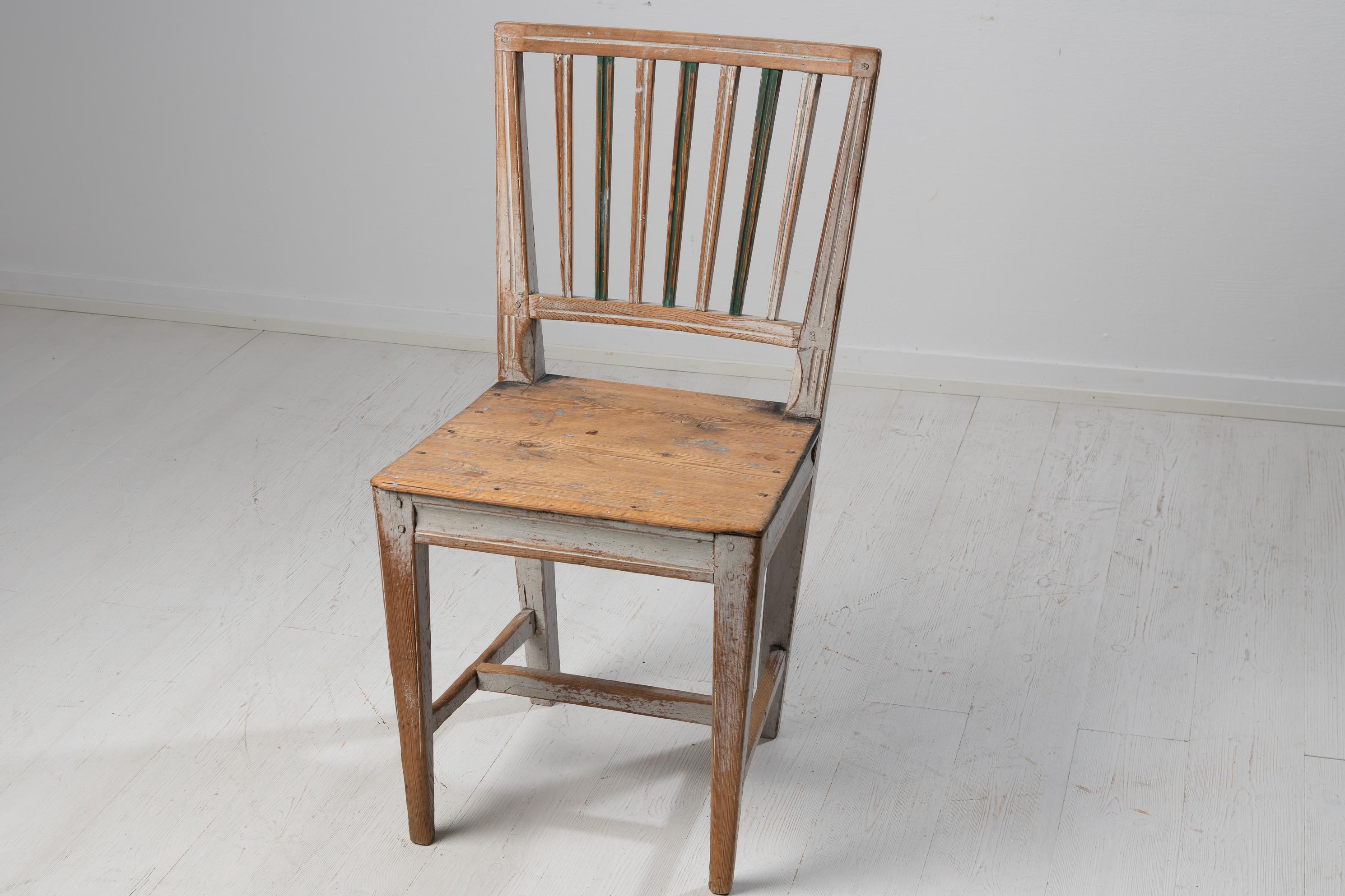Genuine Northern Swedish Gustavian Country Chair 3