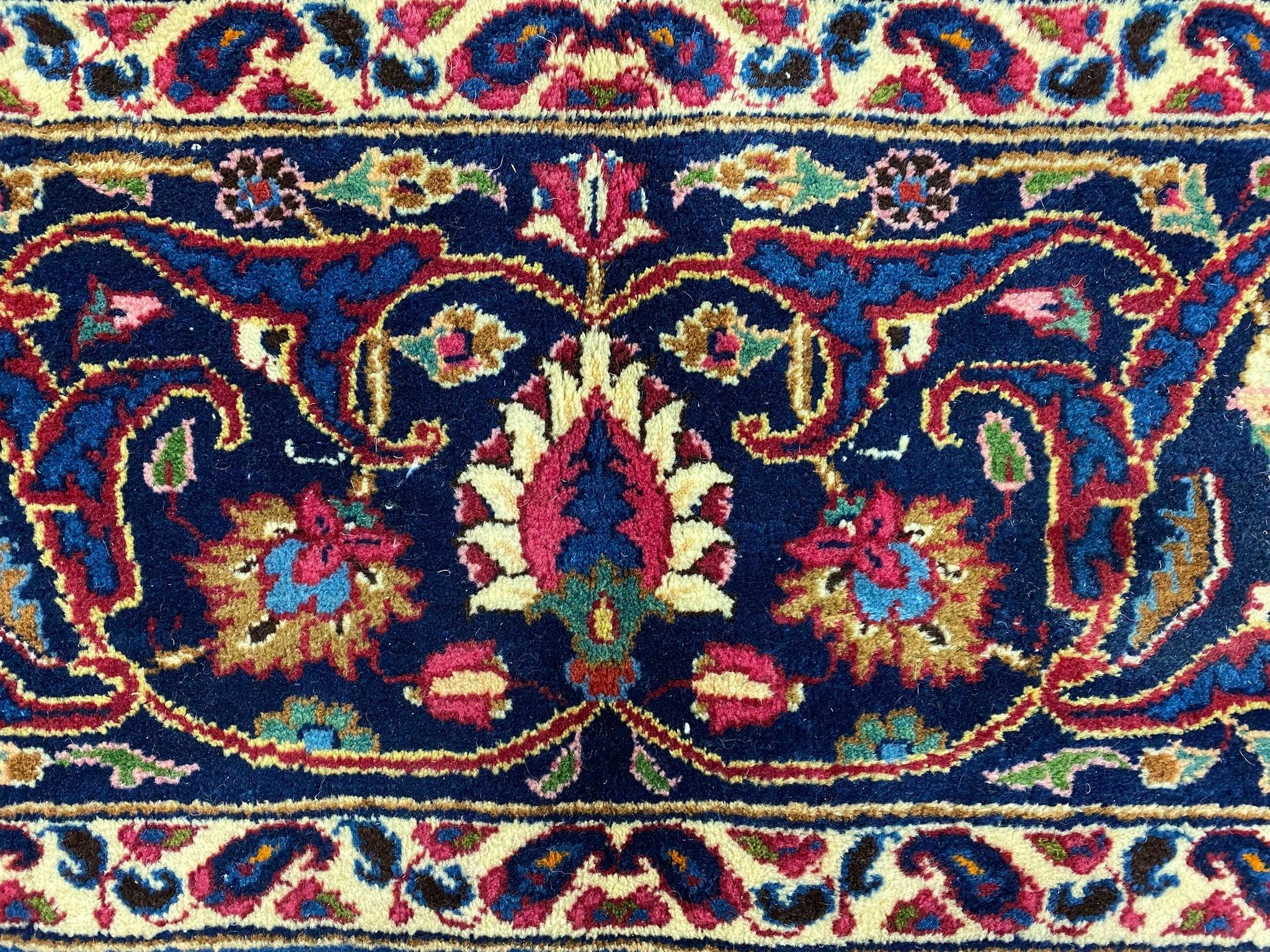 Echter persischer Mashad-Teppich - 13'-4