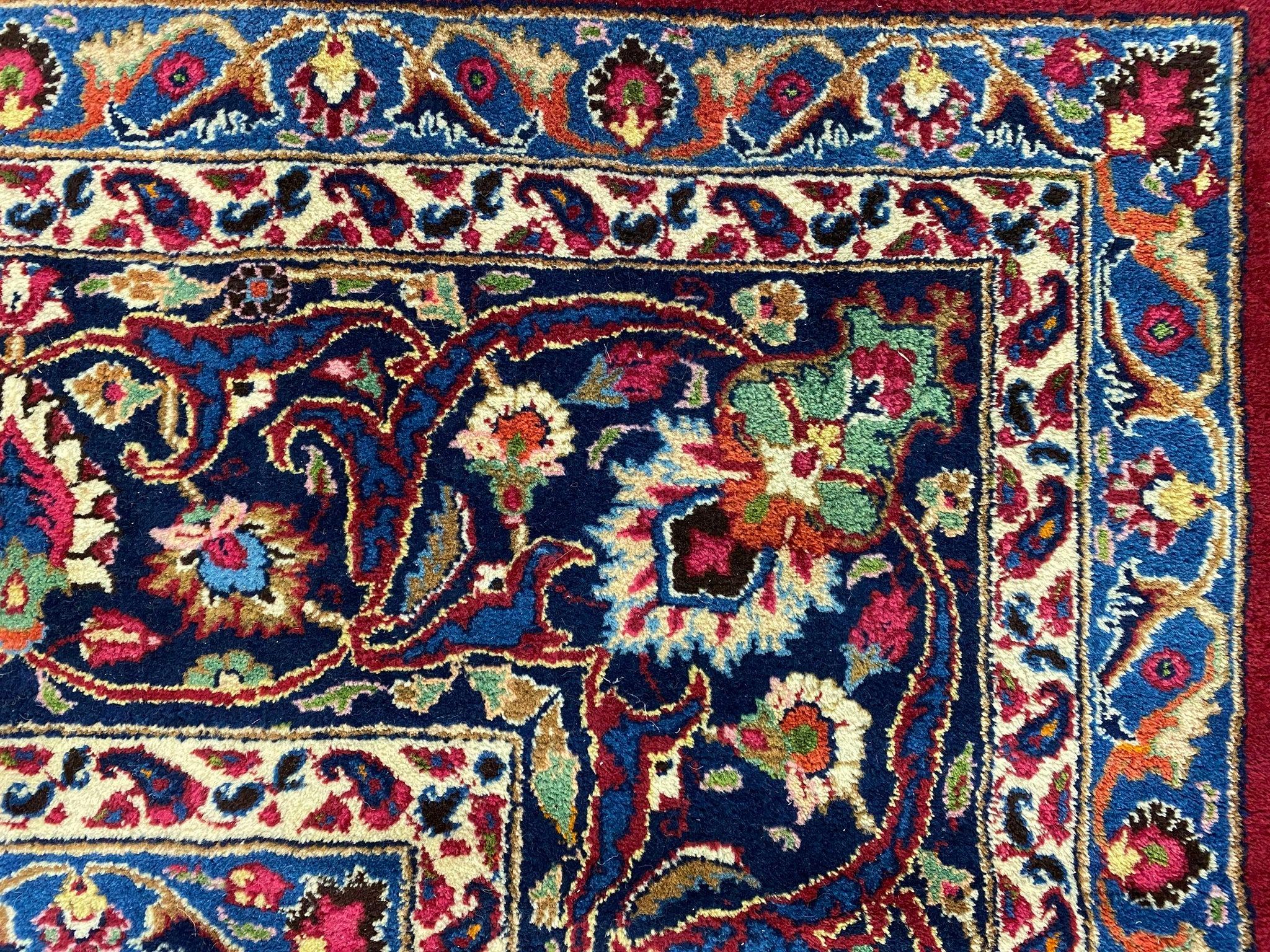 Véritable tapis persan Mashad - 13'-4