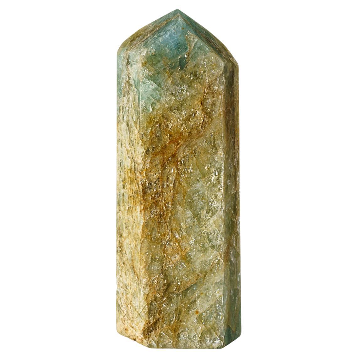 Genuine Polished Aquamarine Point from Brazil (9.5 lbs) For Sale