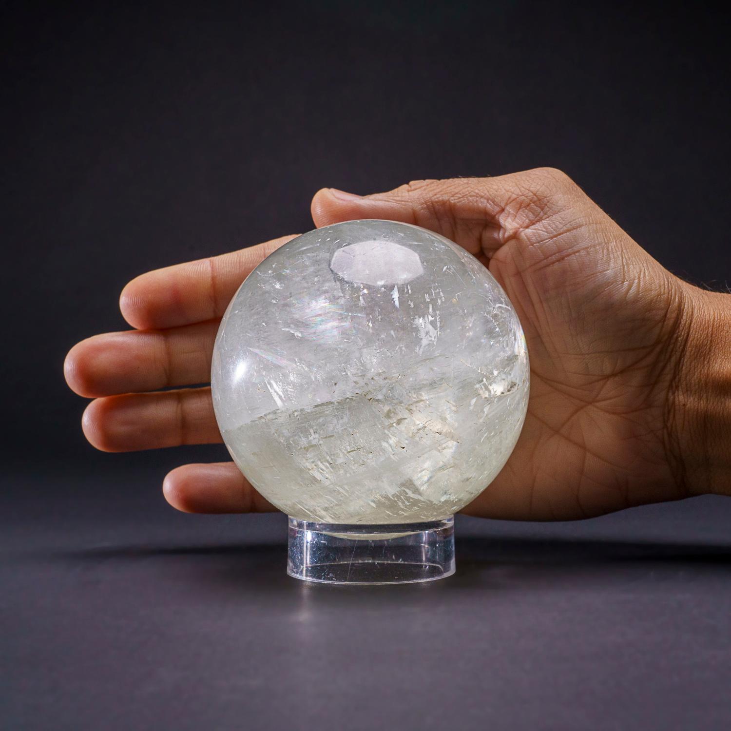 Brazilian Genuine Polished Calcite Sphere From Brazil (3.5
