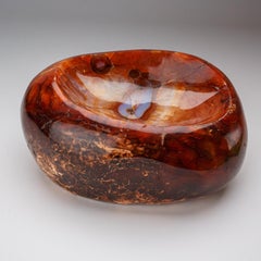 Genuine Polished Carnelian Agate Dish (7.4 lbs)
