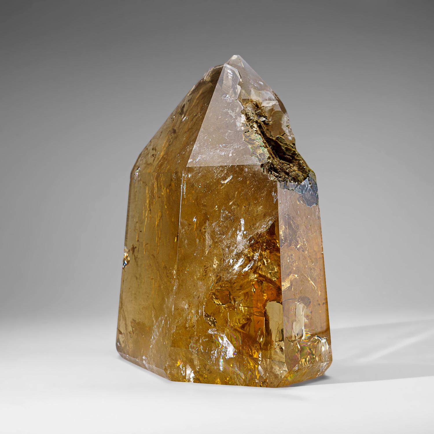 Punta de Cristal de Citrino pulido auténtico de Brasil (27 libras) Brasileño en venta