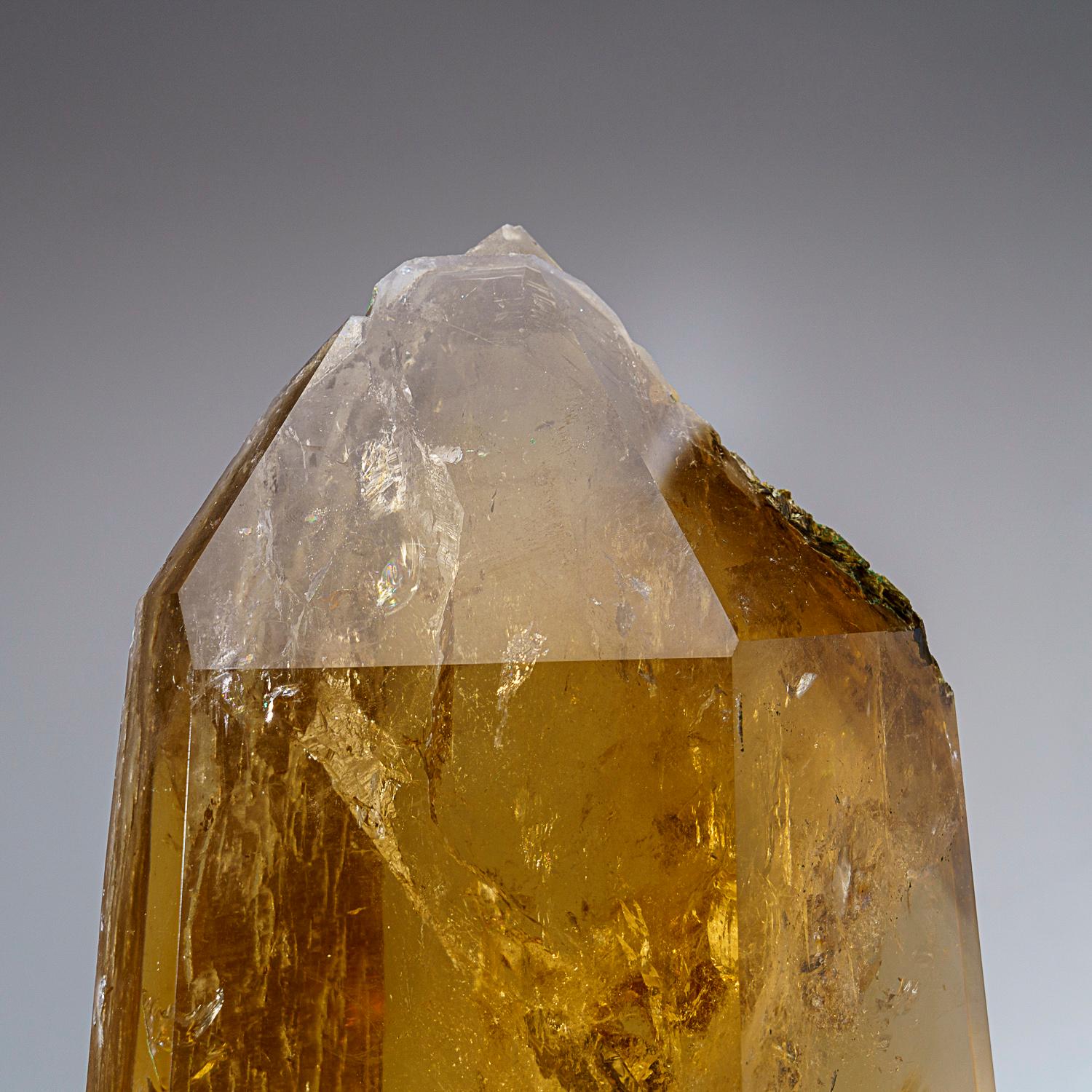 Punta de Cristal de Citrino pulido auténtico de Brasil (27 libras) Siglo XXI y contemporáneo en venta