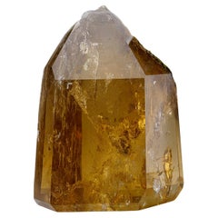 Genuine polished Citrine Crystal Point from Brazil (27 lbs)