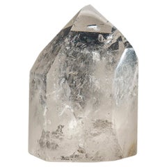 Point de quartz transparent et poli du Brésil (12,5 livres)