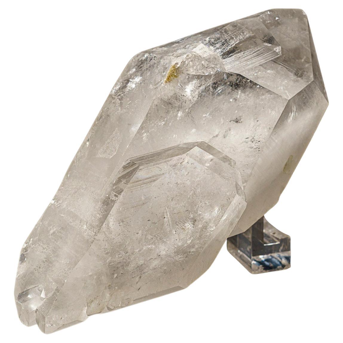 What is clear quartz used for?