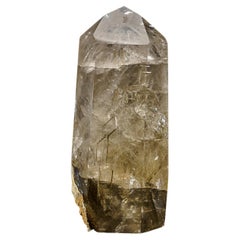 Genuine Polished Clear Quartz Point From Brazil (7.5 lbs)