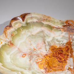 Polished Green Onyx Bowl From Mexico (21.6 lbs)
