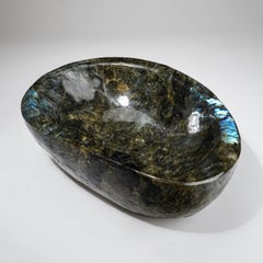 Genuine Polished Labradorite Large Bowl (19.6 lbs)