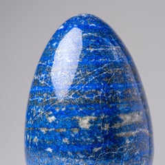 Genuine Polished Lapis Lazuli Egg from Afghanistan (2.5 lbs)
