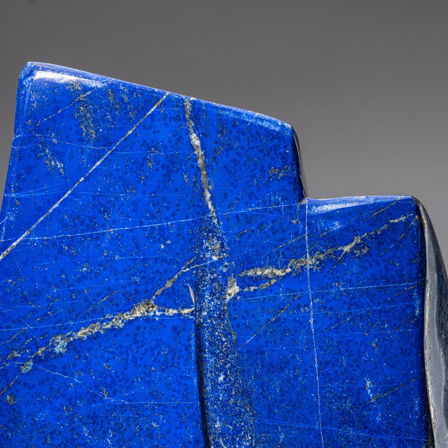 Genuine Polished Lapis Lazuli Freeform from Afghanistan '13.5 Lbs' In New Condition In New York, NY