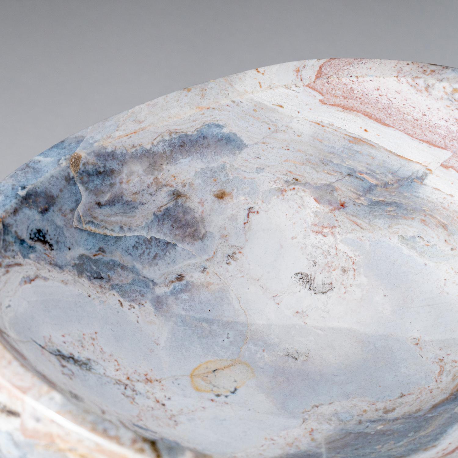 Contemporary Genuine Polished Ocean Jasper Bowl (5 lbs)