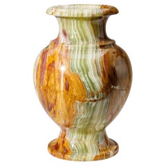 Genuine Polished Onyx Flower Vase from Mexico (18 lbs)