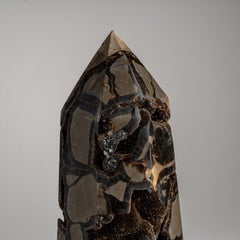 Genuine Polished Septarian Druzy Point from Madagascar '15 LBS'