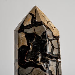 Genuine Polished Septarian Druzy Point from Madagascar '22.5 LBS'