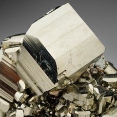 Genuine Pyrite Cluster from Huanuco Province, Peru (1.6 lbs)