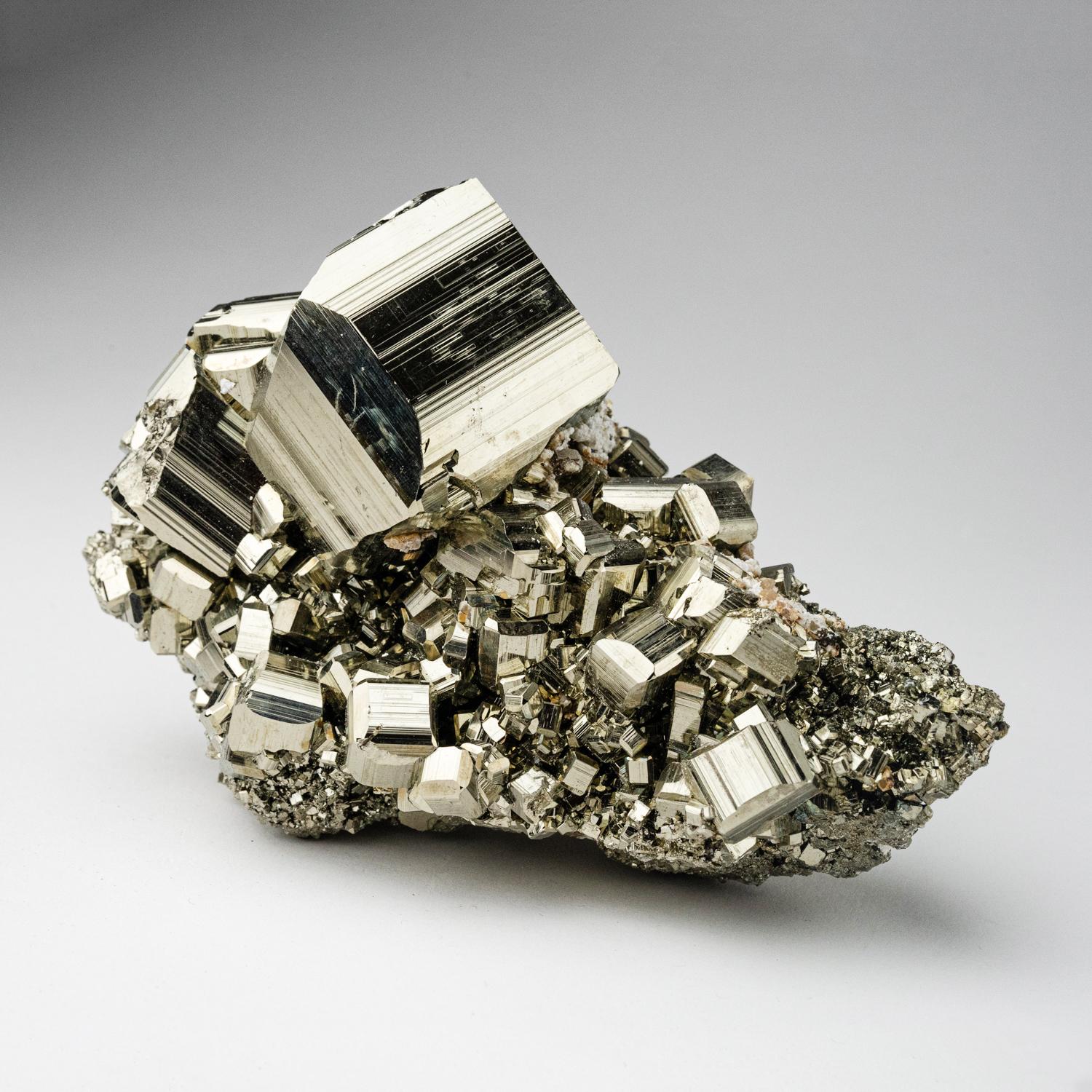 where is pyrite found in the world